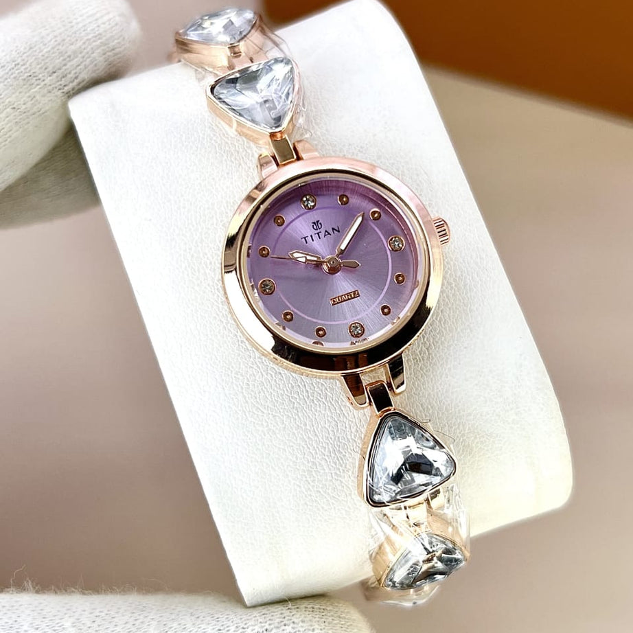 Women’s Titn Diamond Watch (Random Color Combo)