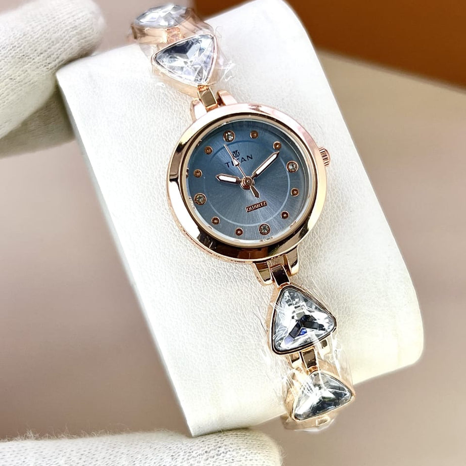 Women’s Titn Diamond Watch (Random Color Combo)