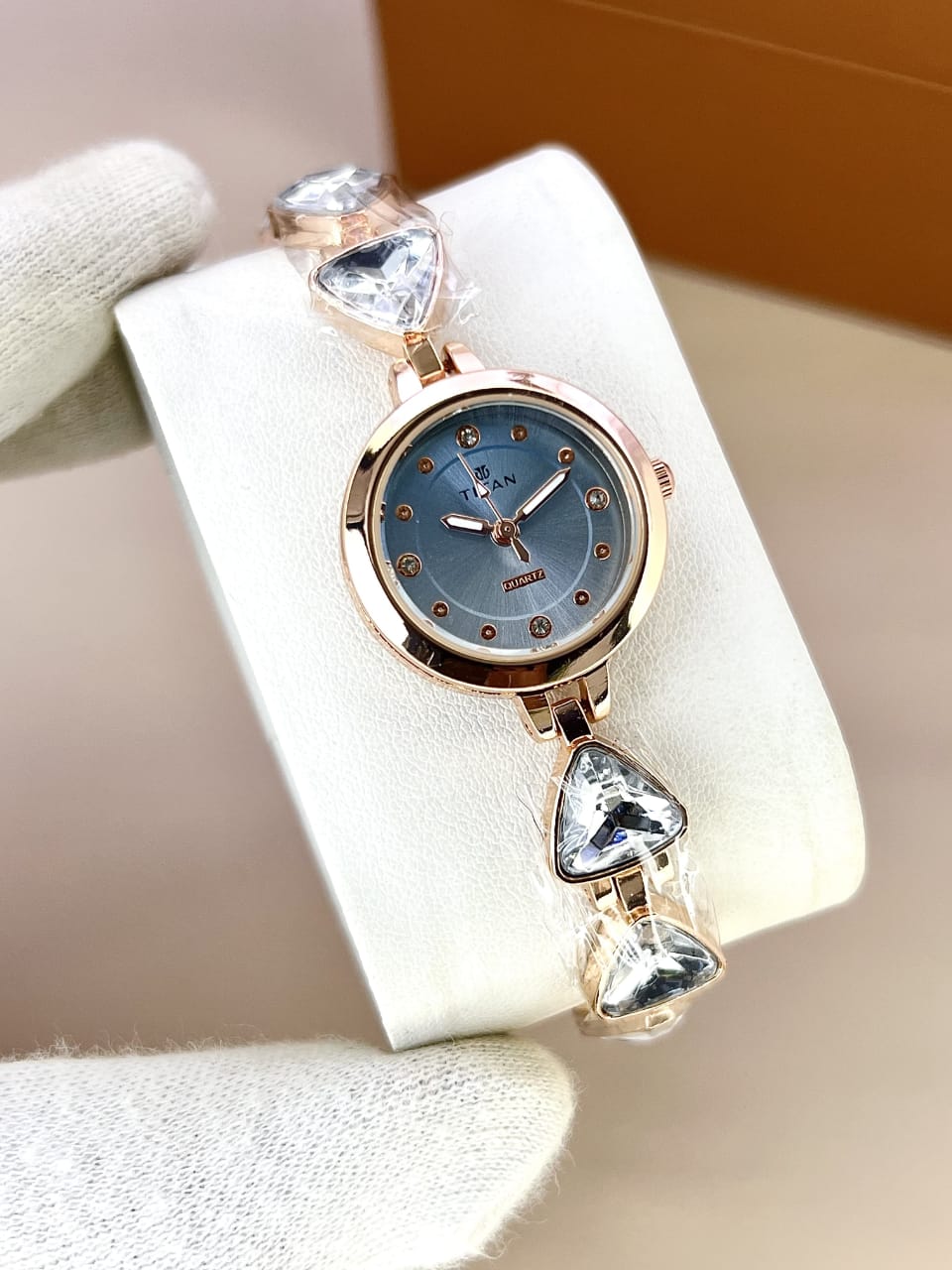 Women’s Titn Diamond Watch (Random Color Combo)