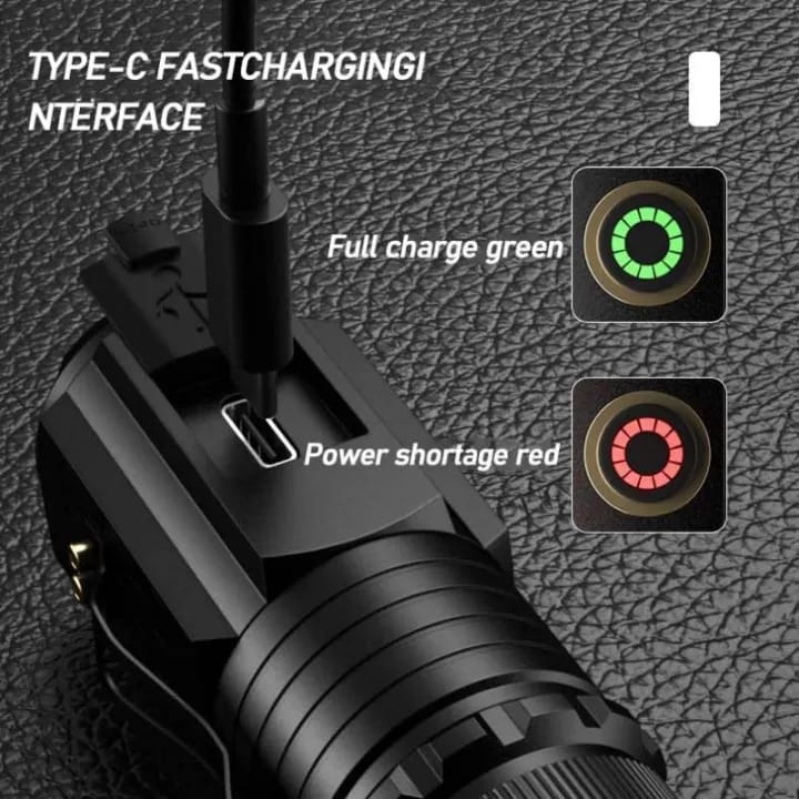 Mini 3 LED Flashlight Premium Outdoor Torch