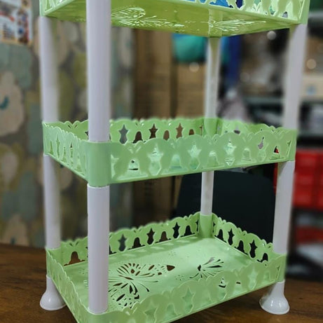3-Layer Multipurpose Storage Trolley & Rack