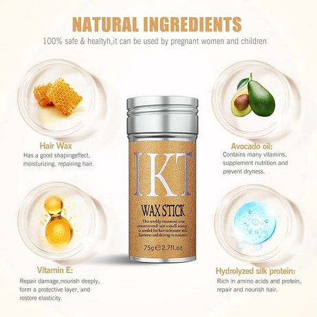 IKT Hair Wax Stick 75g For Men and Women Hair Styling