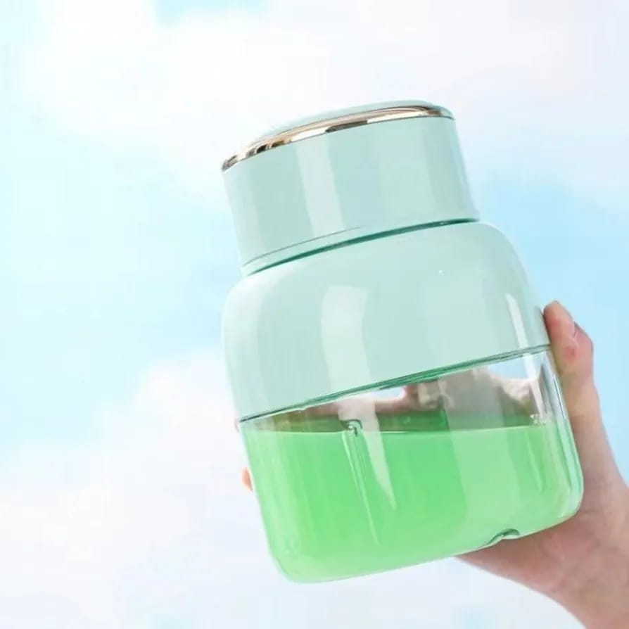 Portable USB Rechargeable 800ml Juicer Blender Cup with Straw Use in Home and More