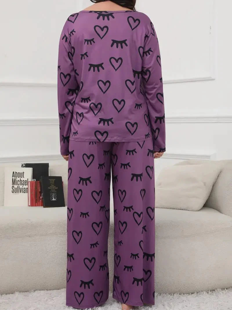 Purple Sleepy Love Nightwear