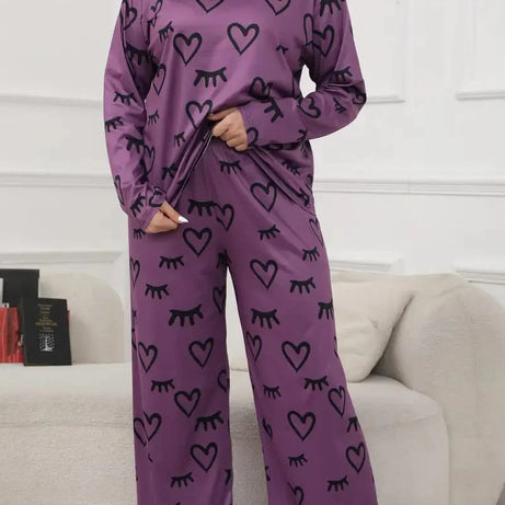 Purple Sleepy Love Nightwear