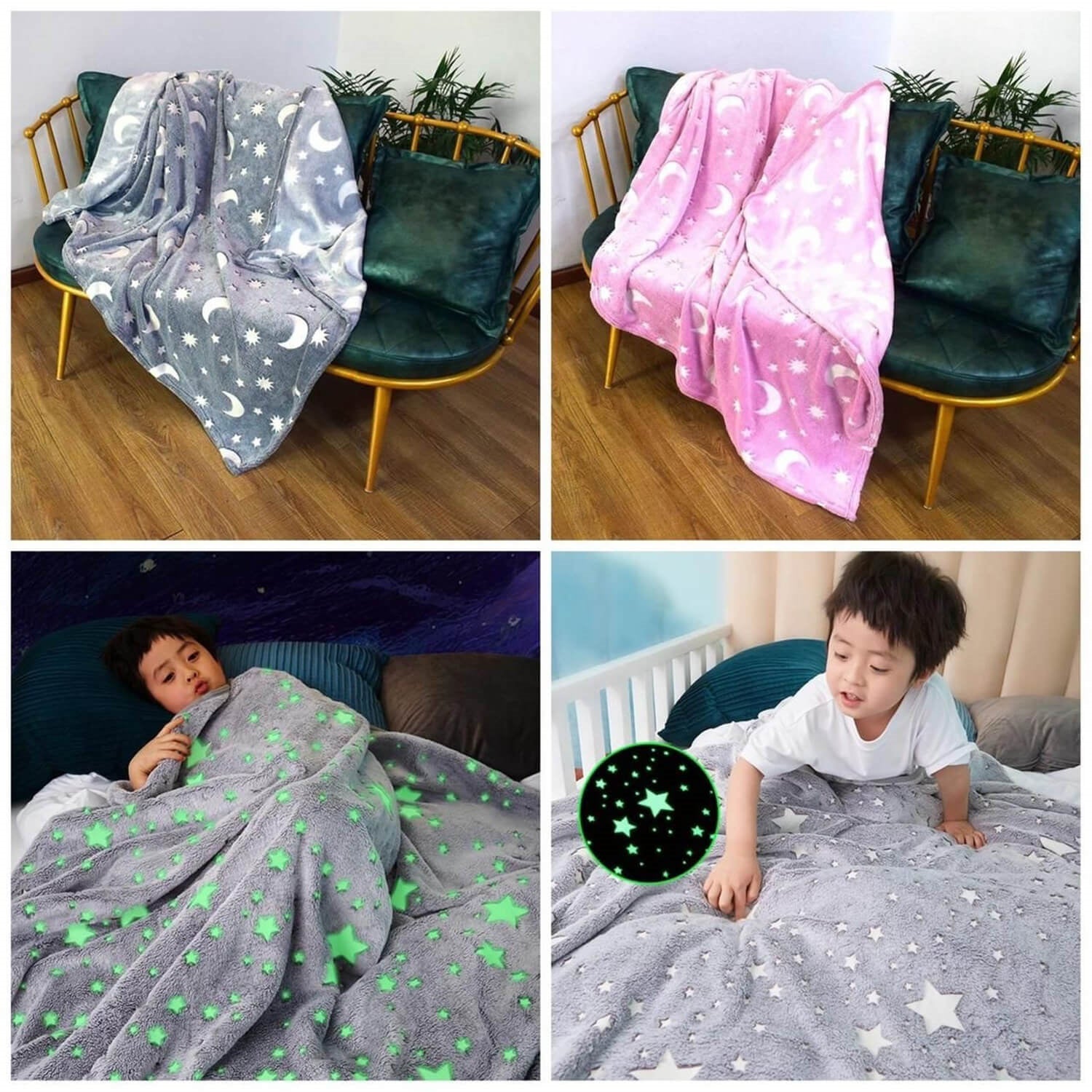 Imported Magic Glowing Blanket in Rs 1999