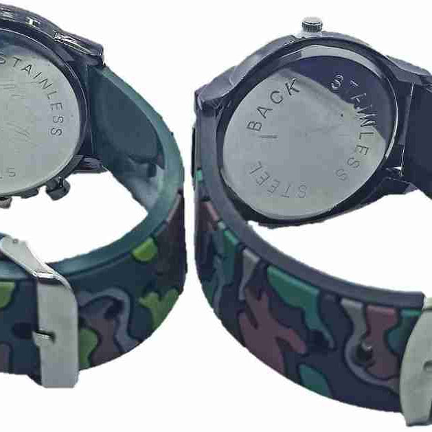 (Pack of 2) Force Time Army Analog Wristwatch For Men and Boys