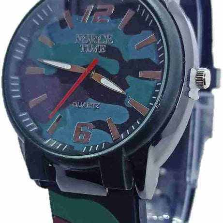 (Pack of 2) Force Time Army Analog Wristwatch For Men and Boys