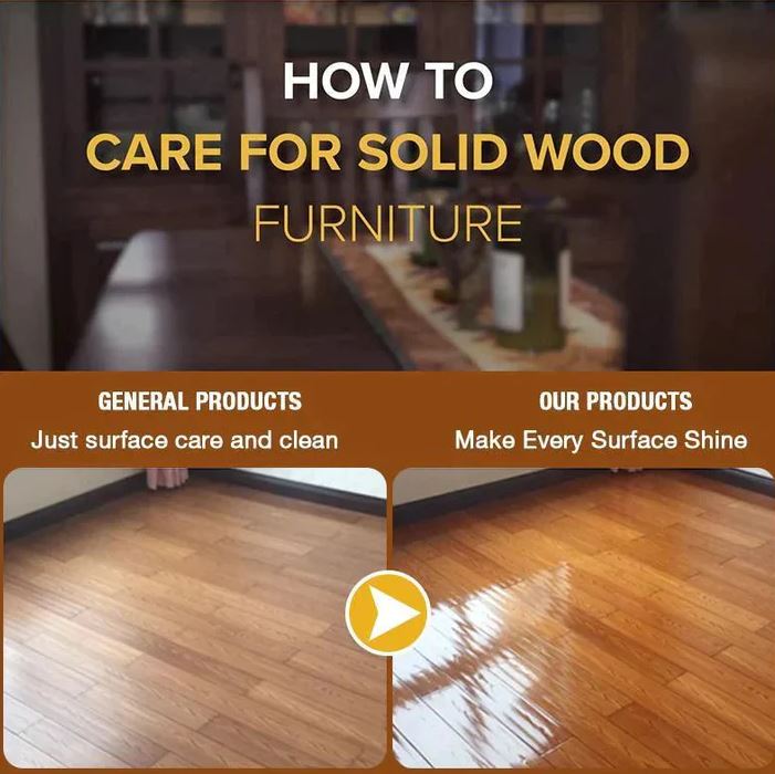 Beewax Furniture Polish with Long Lasting Cleaning and Shine Formula