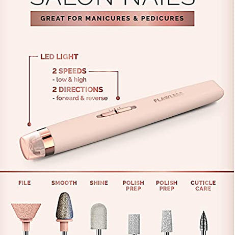 Complete Nails Kit and Electronic Nail File and Full Manicure and Pedicure Tool in Just Rs 999