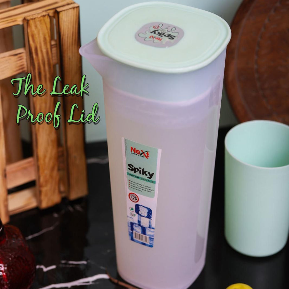 1.2 Liter Plastic Next Spiky Water Bottle For Home and Outdoor Use