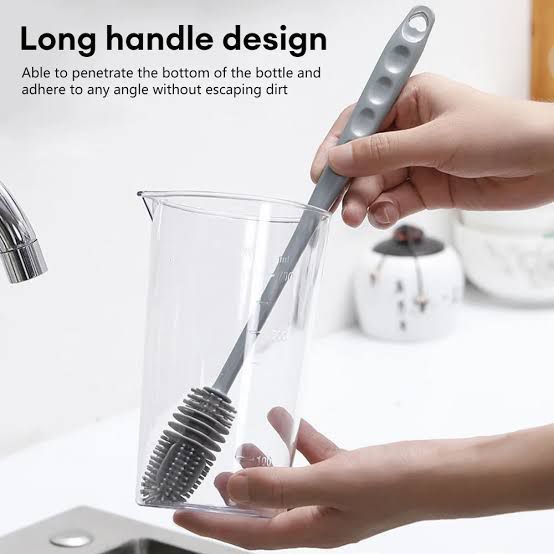 Silicone Long Cup Brush (8.5 inch)
