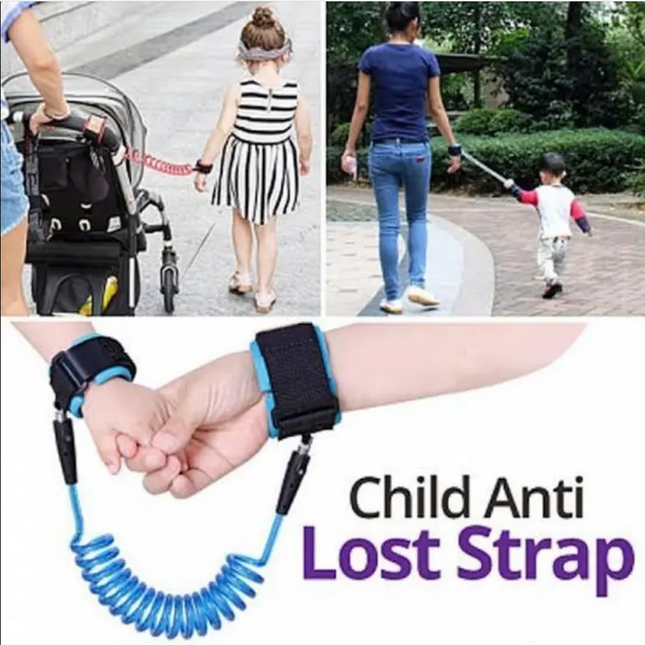 Child Safety Anti Lost Hand Belt Harness Strap Wrist Link Traction Rope for New Year Gift for Kids
