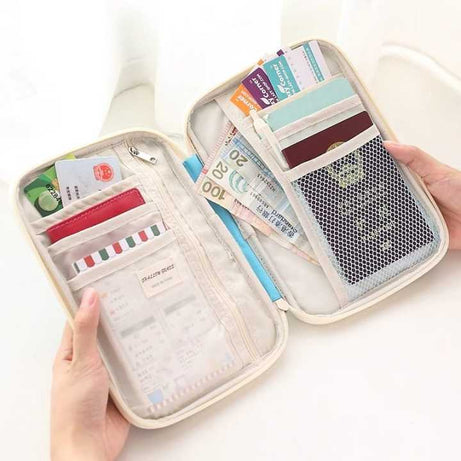 Multi Purpose Travel Passport Wallet Family Passport Pouch