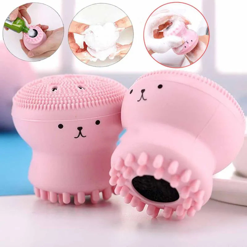 Octopus Shape Silicone Sponge