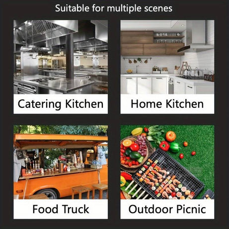 (Pack of 2) Silicone Rubber Heat Resistant Non Slip High Temperature Easy To Clean Table Mats with Hanging Hole For Pots