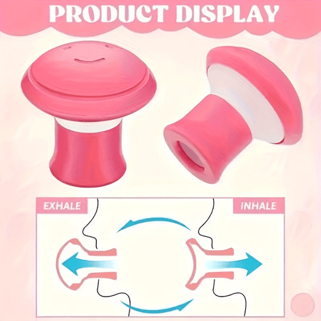 (Pack of 2) Silicone Fragrance Free V Line Chin Shaper Face Lift Tightening Tool and Muscle Trainer Slimming Device for Men and Women