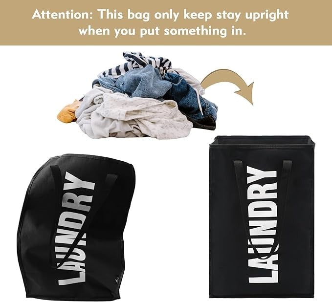 Foldable Foamic Laundry Basket Bag For Washing Dirty Clothes Storage