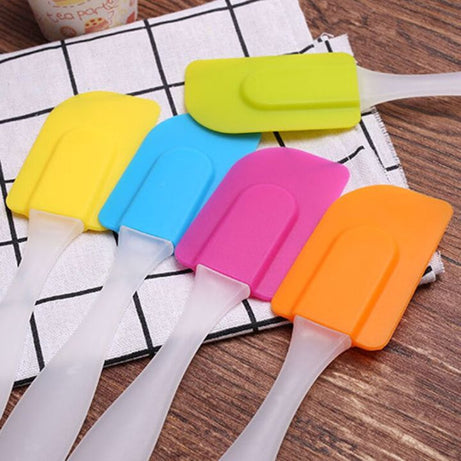 Silicone Cake Spatula Cream Scraper (5 inch)