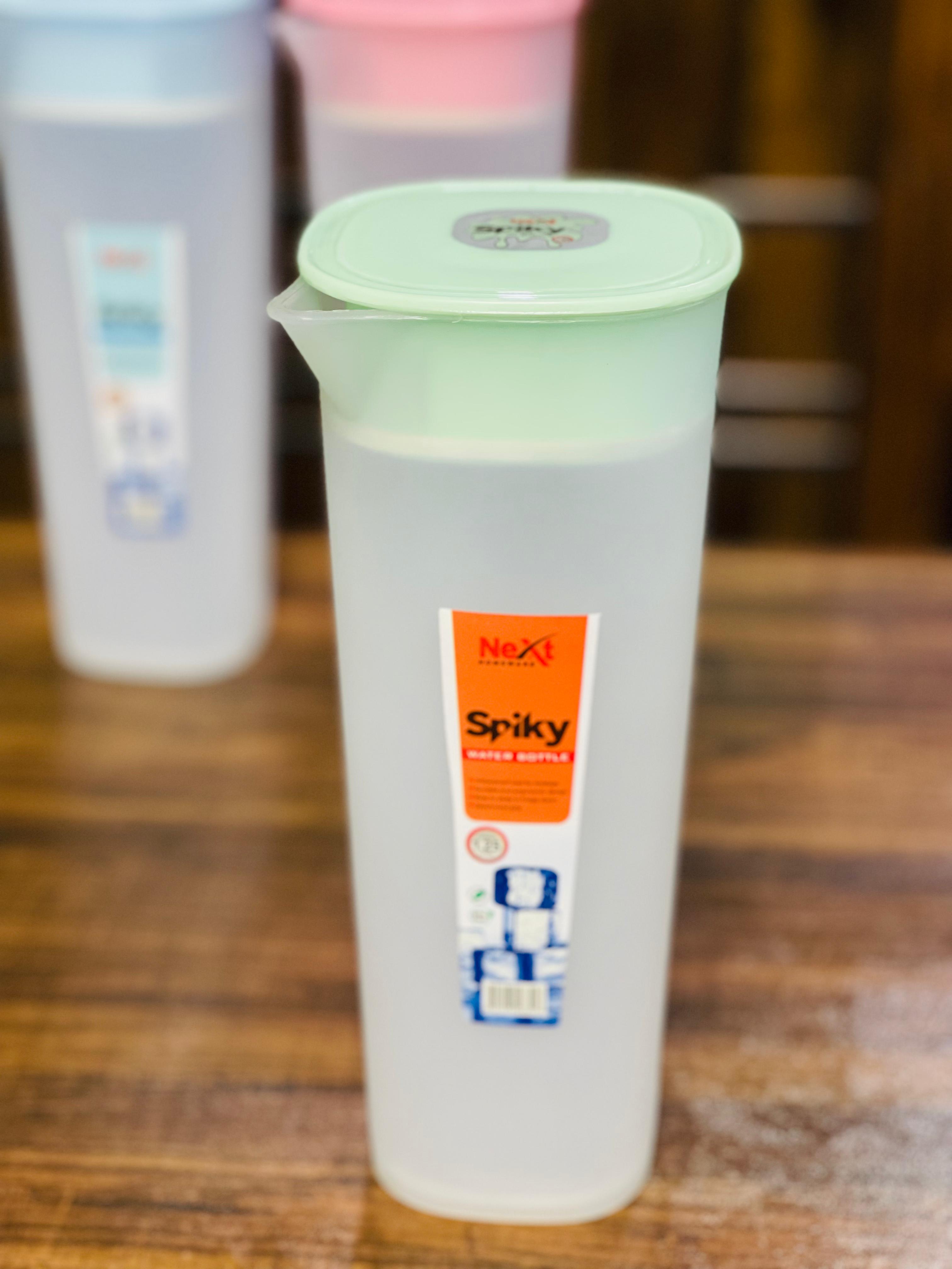 1.2 Liter Plastic Next Spiky Water Bottle For Home and Outdoor Use