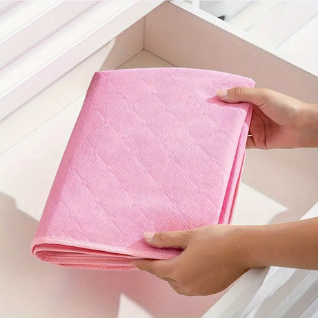 (Pack of 3) Cartoon Animal Foldable Storage Organizer Bags with Zippers And Handles