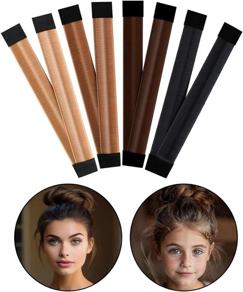 (Pack Of 2) Beautiful French Braid Hair Ladies Bun Making Tool For Women