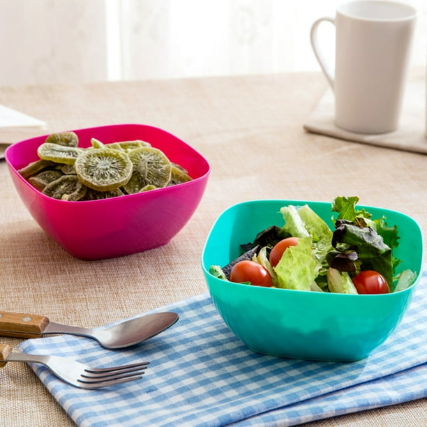 (Pack of 12) Plastic Bowl Set For Home and Outdoor Use