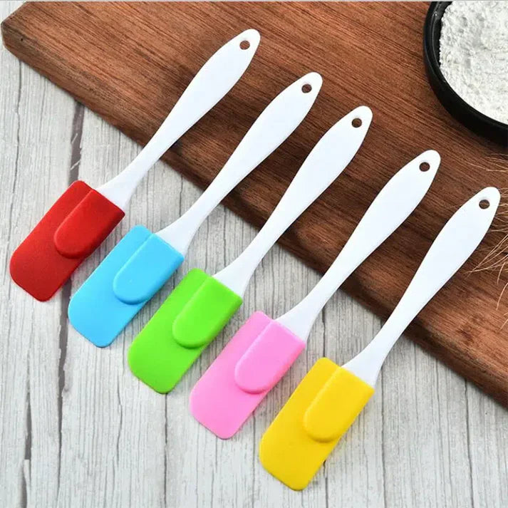 Silicone Cake Spatula Cream Scraper (5 inch)