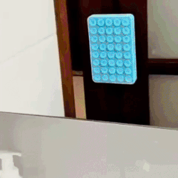 (Pack of 2) Universal Silicone Mobile Phone Holder with Suction Cup For iPhone and all Android Devices