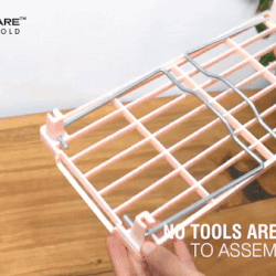 Shelf Organizer and Stack Up Rack for Kitchen or Home Use