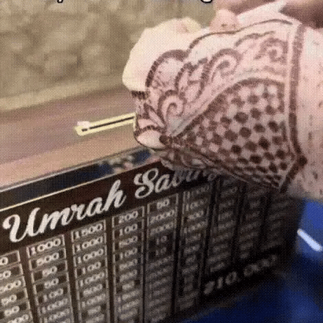 Umrah Saving Box - Save 210,000 Smartly for Your Umrah Journey