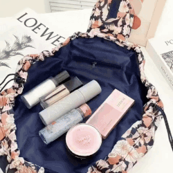 Women Drawstring Travel Cosmetic Makeup Storage Bag Organizer Pouch Portable Toiletry Necessaries Beauty Case for Women
