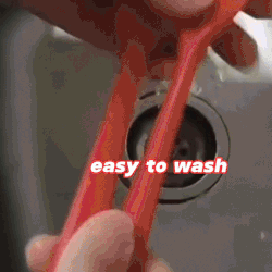 2 Pcs Silicone Transparent Handle Oil Brush and Spatula For Cooking Baking BBQ Tool Set