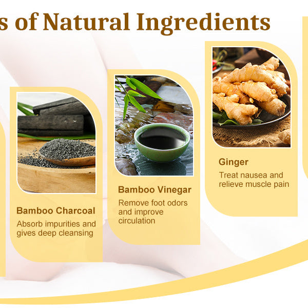 Pack of 10 Cleansing Detox Foot Pads Toxins Stress Relief , Pain Free Foot Pads