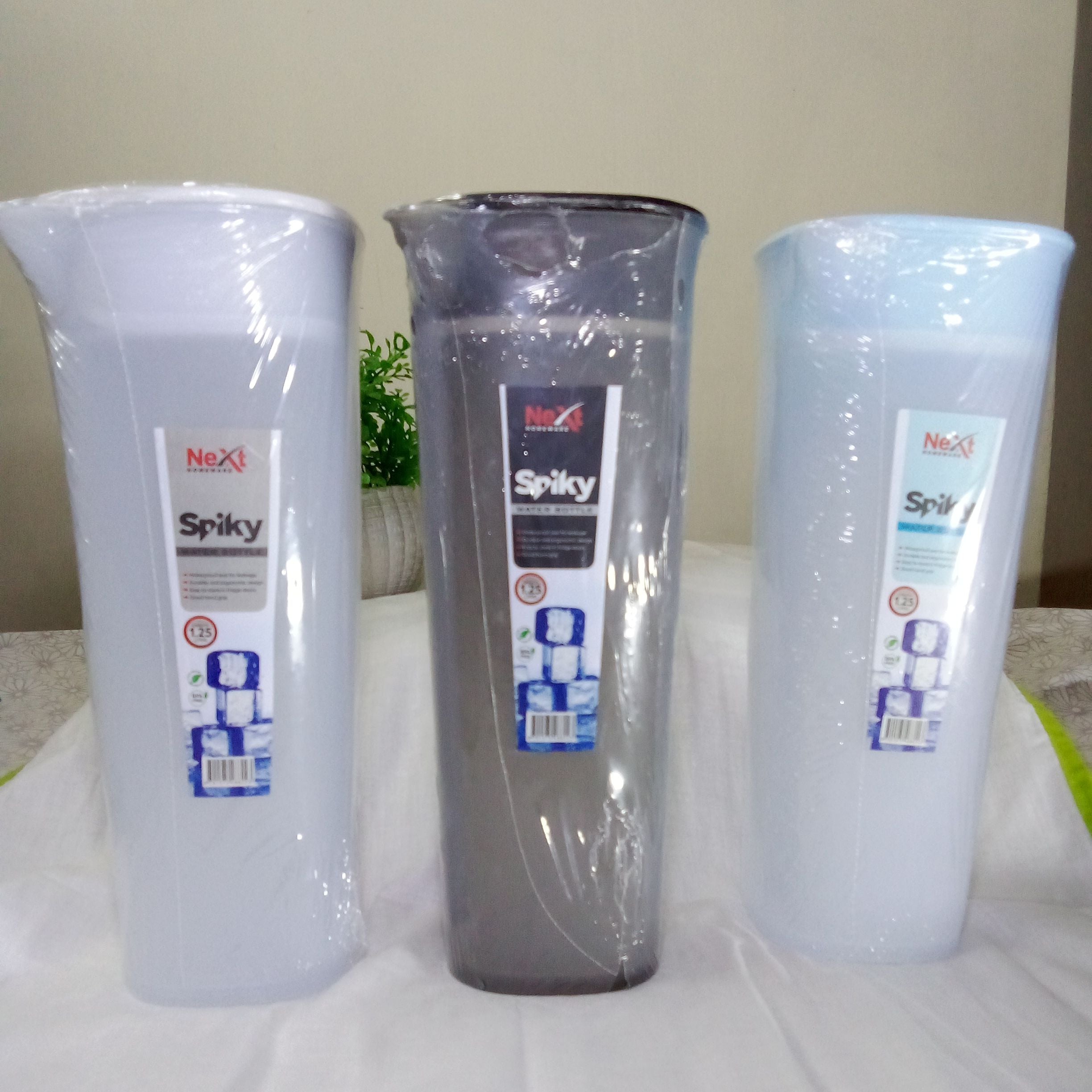 1.2 Liter Plastic Next Spiky Water Bottle For Home and Outdoor Use