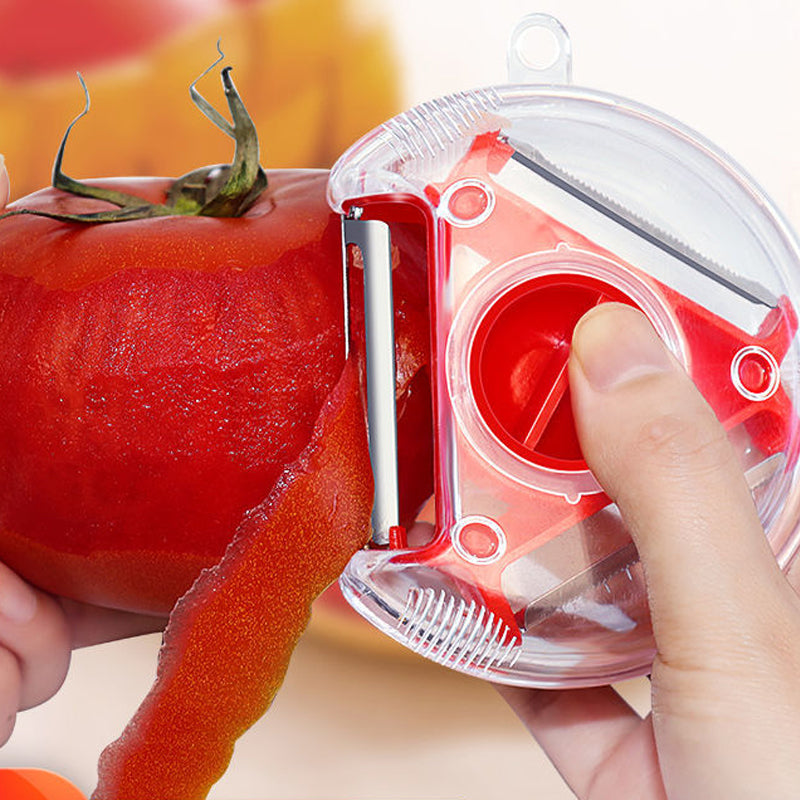 Trio Peeler Set Slicer Stainless Steel Peeler