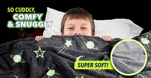 Imported Magic Glowing Blanket in Rs 1999