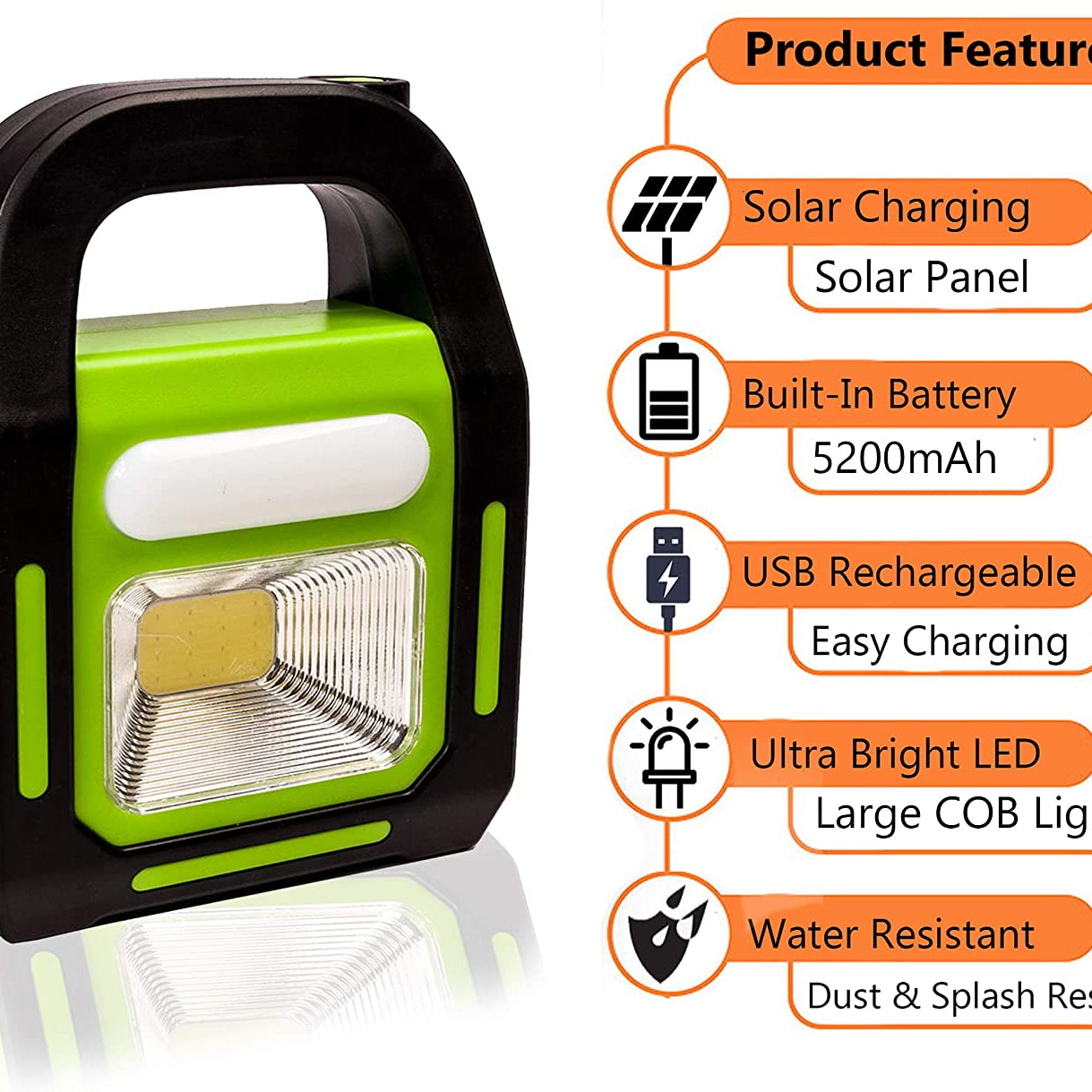 Hurry Bolt Work Solar Charging Light