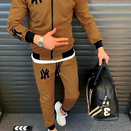 NY Jacket Style Track Suit