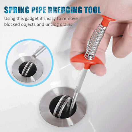 Imported Spring Pipe for Clog Removing & Drain Cleaner in Snake Style Dredging Tools