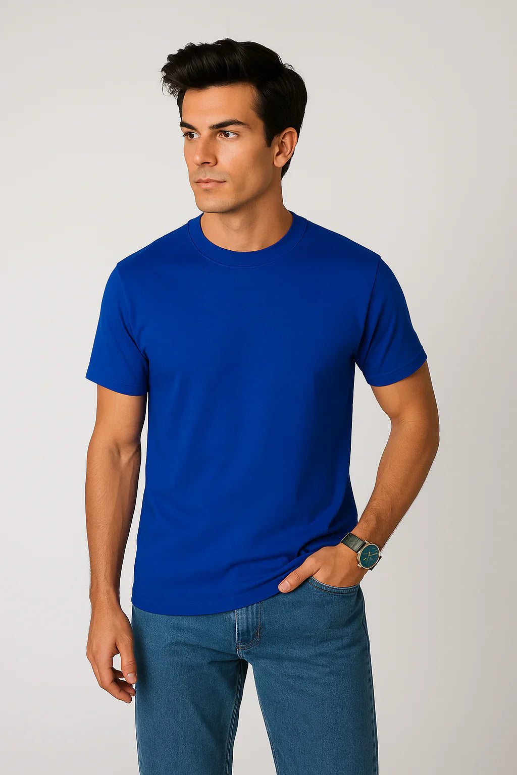 Royal Blue Basic T-Shirt