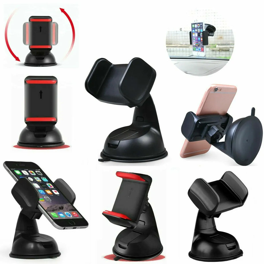 Multi Surface Universal Car Mount Silicone Phone Holder & Stand
