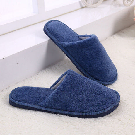 High Quality Winter Home Cotton Slippers Men Women Indoor Slippers Hospitality Footwear Home Guest Indoor Men Slippers